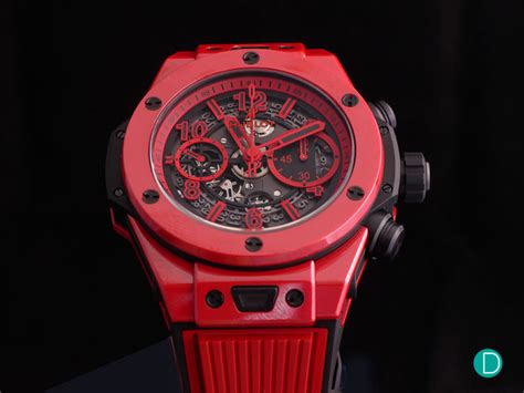 hublot red dial